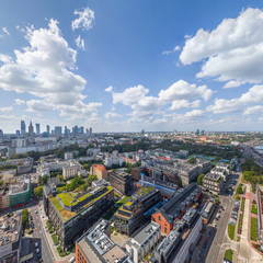 Warszawa - Powiśle – panorama sferyczna 360°