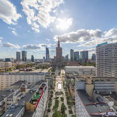 Warszawa, Skwer Linearny na Złotej