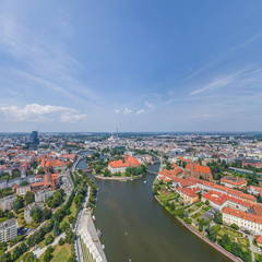 Wrocław, Bastion Ceglarski – panorama sferyczna 360°
