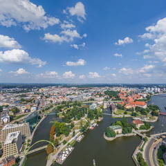 Wrocław - śródmieście – panorama sferyczna 360°